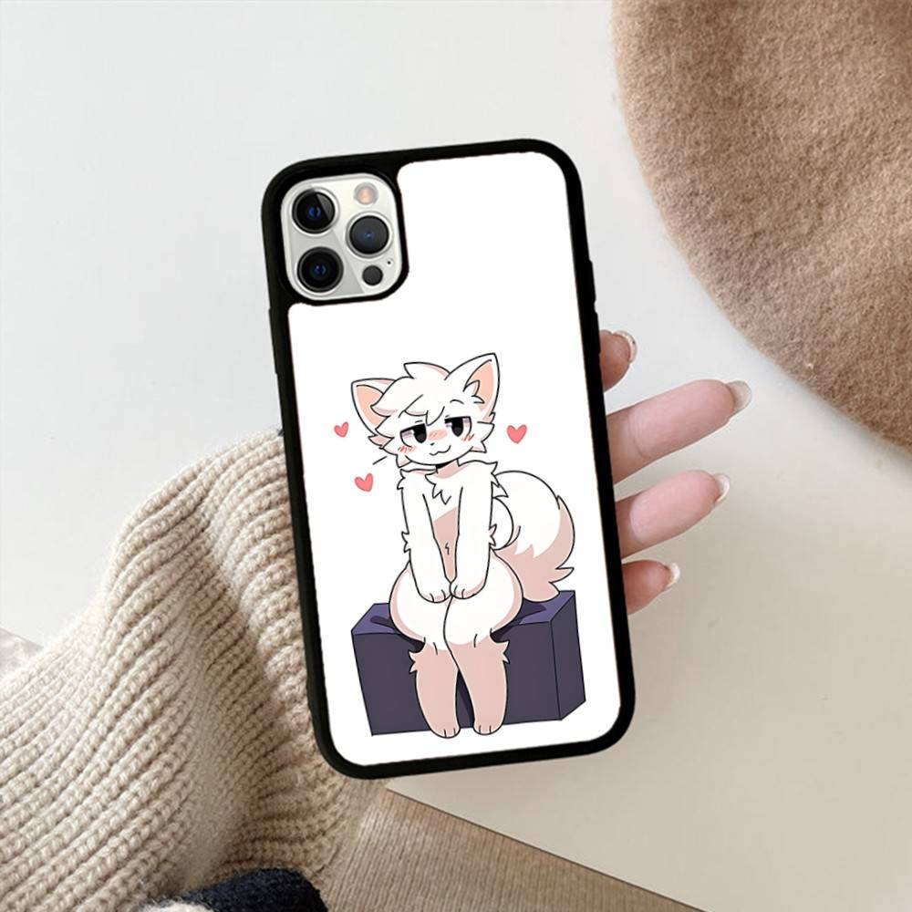 Boykisser Silly Cartoon Phone Case For IPhone 17 Pro 16 Plus 16 Pro Max 15 14 13 12 11 PC+TPU Back Cover