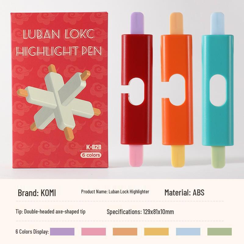 Cartoon Fluorescent Pen Gift Set: Colorful, Cute, and Creative Highlighters for Students