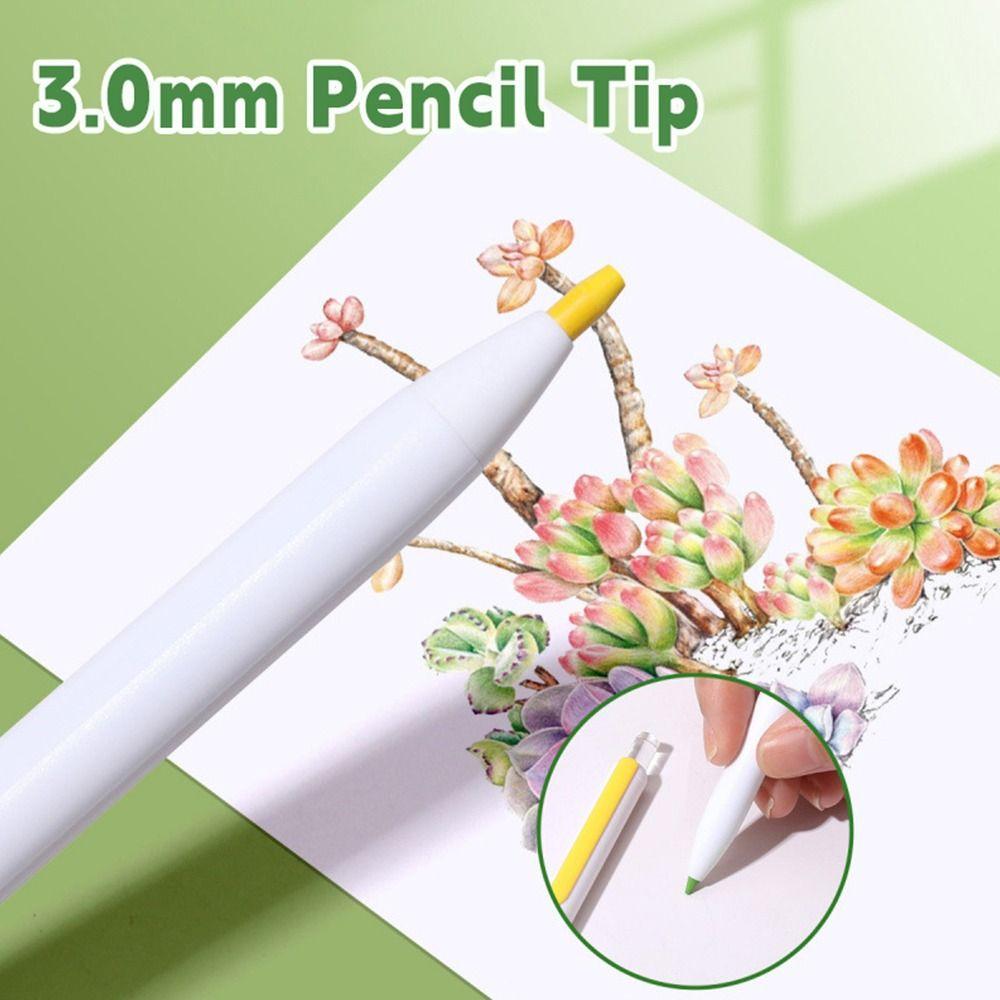 Replaceable Refill Mechanical Pencil 12/18/24/36 Colors Art Drawing Pencil  School Office