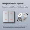 Smart Switch with AG Skin-feel Panel Connects To Mijia APP, Supports Xiao Ai Voice Control, Remote, and Touch Control.