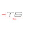 3D ABS Naklejka z Chromowanym Godłem z Literami na Bagażnik Samochodu Dekoracja Stylizacja Auto Dla Volvo Rdesign T2 T3 T4 T5 T6 T7 T8 S90 XC90 S60 XC40
