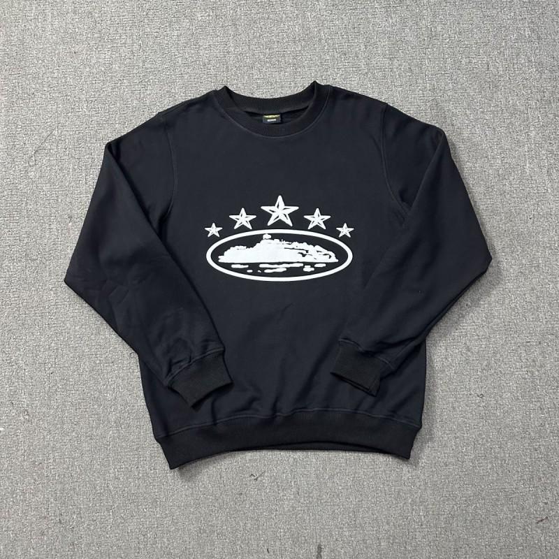 26 American Streetwear Graphic Print Crewneck Sweatshirt Loose Fit Teens