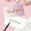 50PCS Thank You Cards Small Business Gift Cards Wedding Thank You Card HK01