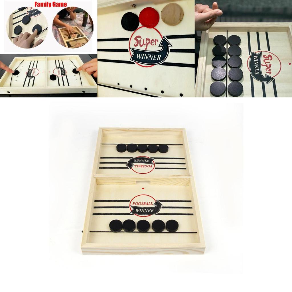 Engaging Kids Fast Sling Puck Game Winner Board Game For Family Fun And Interaction