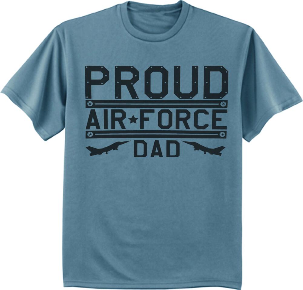 Proud Air Force Dad Mens T-Shirt Fathers Day Gifts Dad Him Clothing Apparel