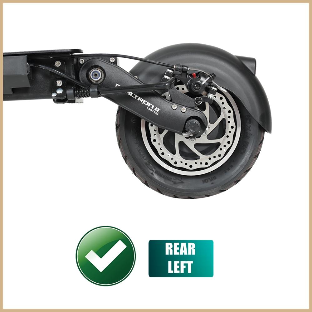 Model A Universal Single Arm Mudguard for 10-Inch Electric Scooter VSETT 10+ MUKUTA 10 ZERO 10X KAABO DUALTRON TEVERUN Fender