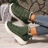 Snow Boots for Women Winter Oversized Outdoor Warm Sports Shoes Cold Resistant Thick Sole with Plush Thick Cotton Shoes