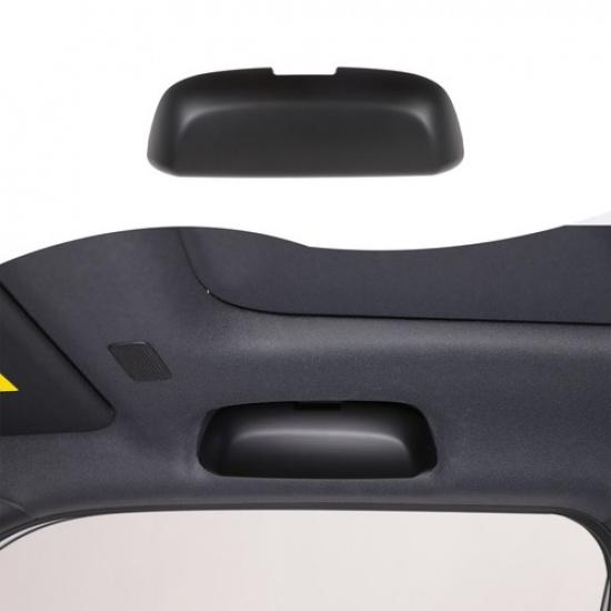 Black Car Roof Sunglass Holder Glasses Case For Toyota Land Cruiser LC250 24+