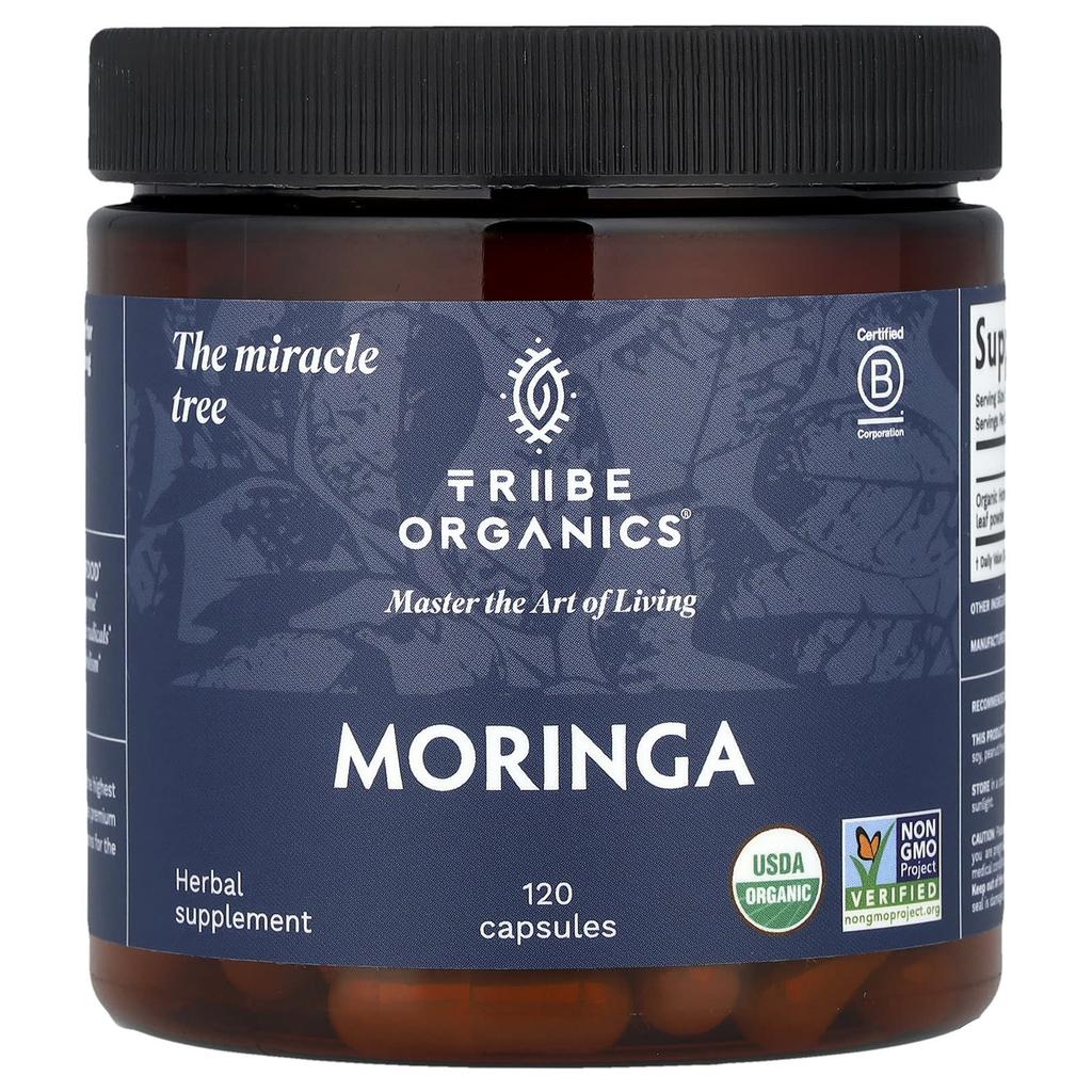 Moringa, 120 kapslí (600 mg na kapsli)