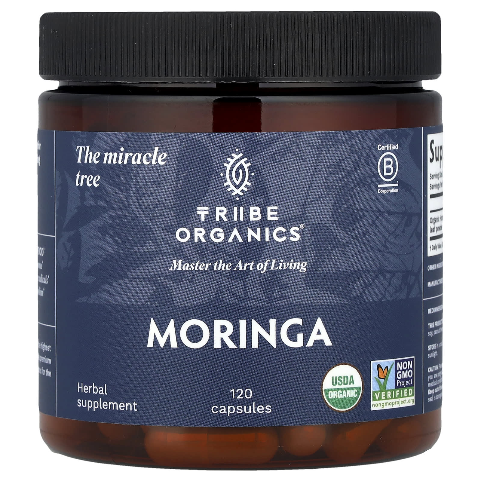 

Moringa, 120 capsules (600 mg per capsule)