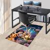 1pc castle roses Carpet Anti Slip Polyester Floor Mat for office.Bedroom