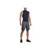 Under Armour HeatGear® Pocket Long Shorts With Letter Print Men Shorts Navy-Blue 1361602-410