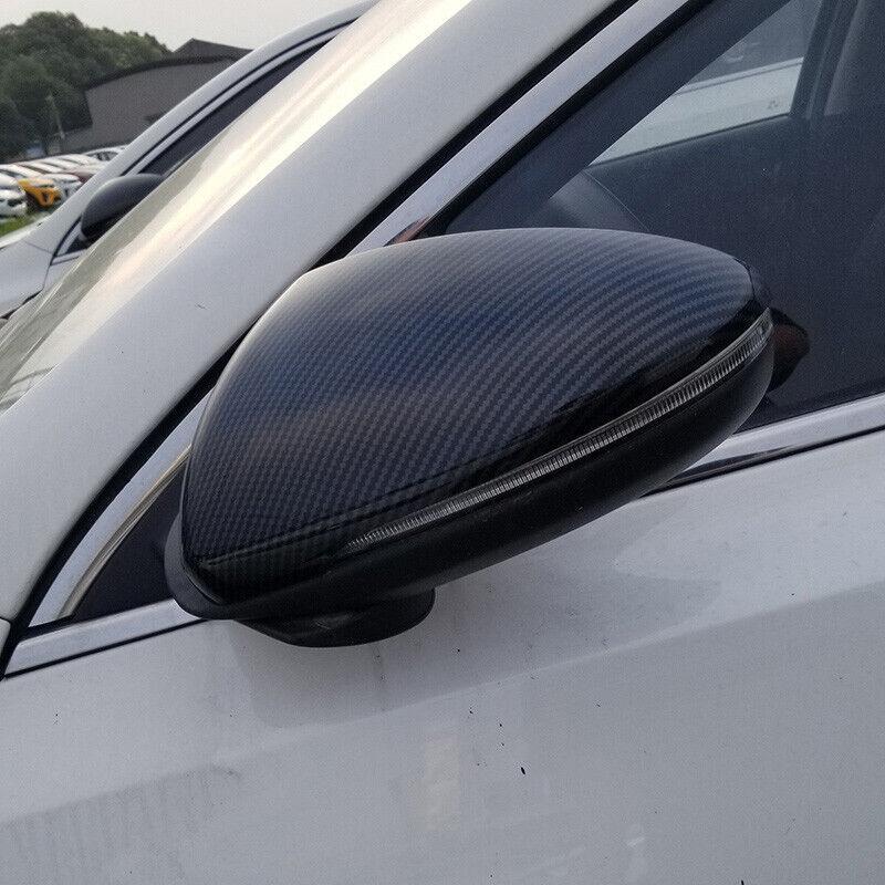 For KIA K3 Cerato Forte - ABS Auto Car Styling Body Side Door Rearview Mirror Cover Cap Horns Shell Housing Sticker Trim