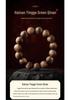 Genuine Hainan Oriole Green Qinan Agarwood Prayer Beads Bracelet for Men and Women