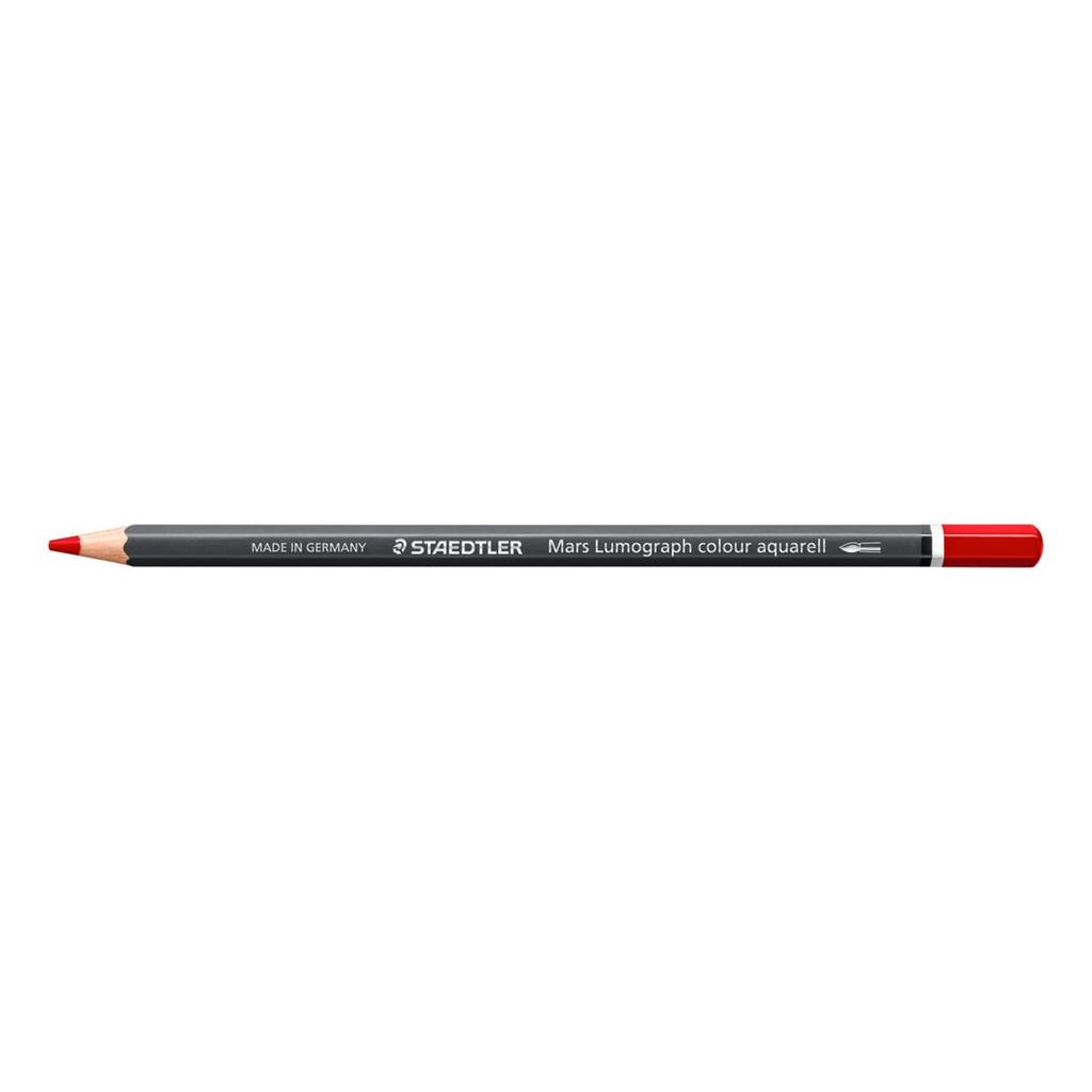 STAEDTLER Watercolor Pencils Mars Lumograph Dark Red 6 Pack 104-296