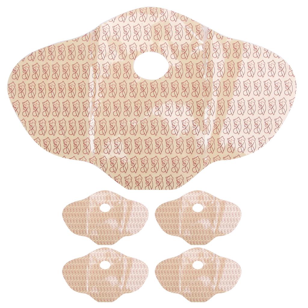 5pcs Professional Herbal Extract Navel Patch Portable Belly Body Shaping Slimming Patch