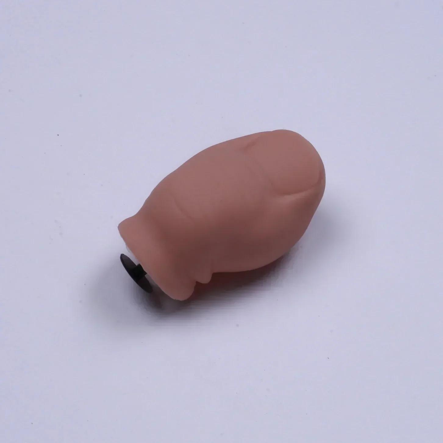 

1Pcs Thumbs-Up Imitation Big Toe Slipper Shoe Charm Funny Sandals Accessory for Kids & Adults Creative Hole Decor Pin