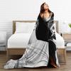 Rapper Quevedo  Flannel Blanket Autumn  Warm Throw Blanket for Girls Boys Bedroom Print Bedspread Sofa Bed Cover