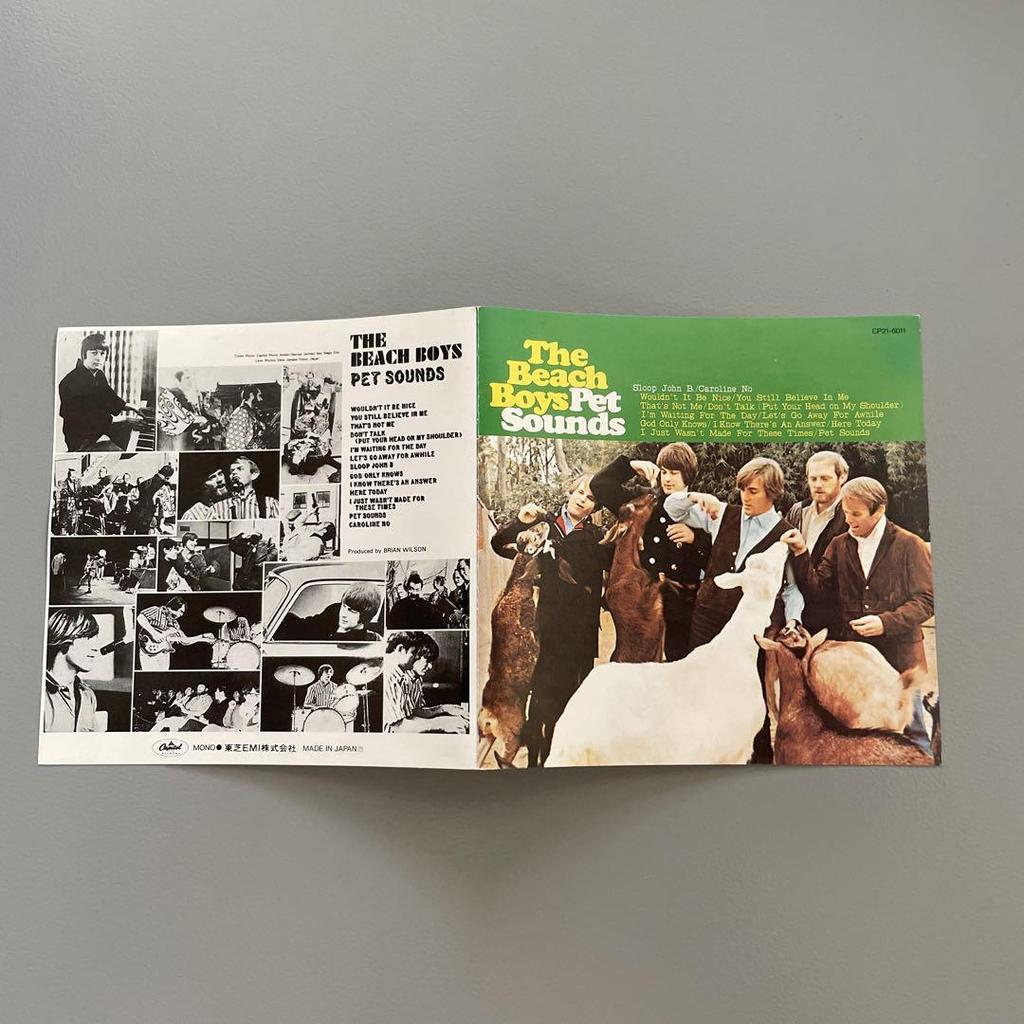 [USED] The Beach Boys Japanese Version CD Included Pet Sounds