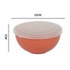 Vertical-Stripe Creative Homeware High-Capacity Stylish Food Storage Bowl
