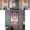 Spooktacular Halloween Decoration Blood Handprint Door Sticker For Ghostly Home Setup