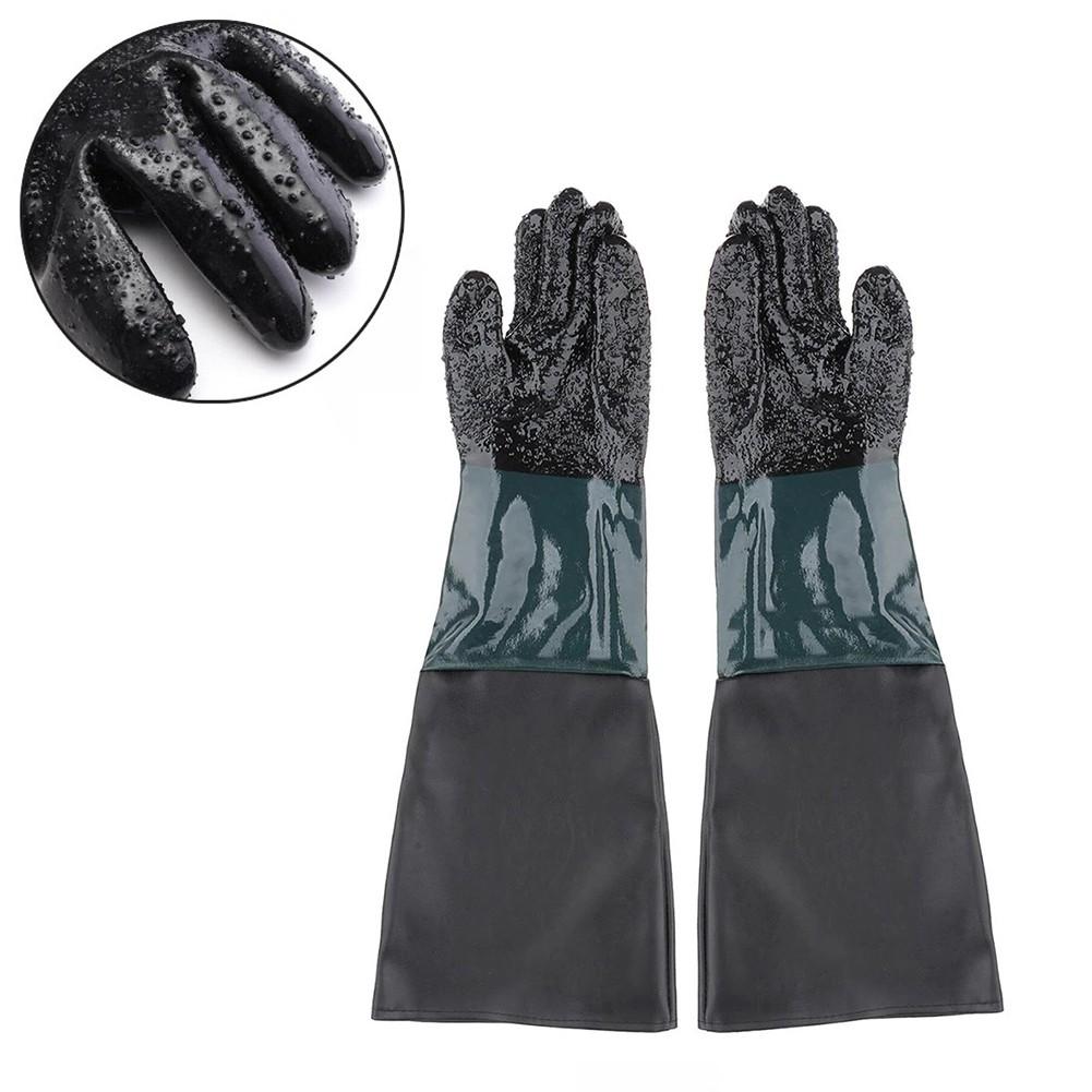 Abrasive Sandblast Cabinet Sandblasting Gloves Work Gloves