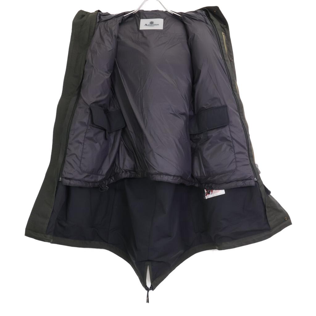 Aquascutum WYNCOL 3-Way Mountain Parka Khaki coat 36 khakiUsed