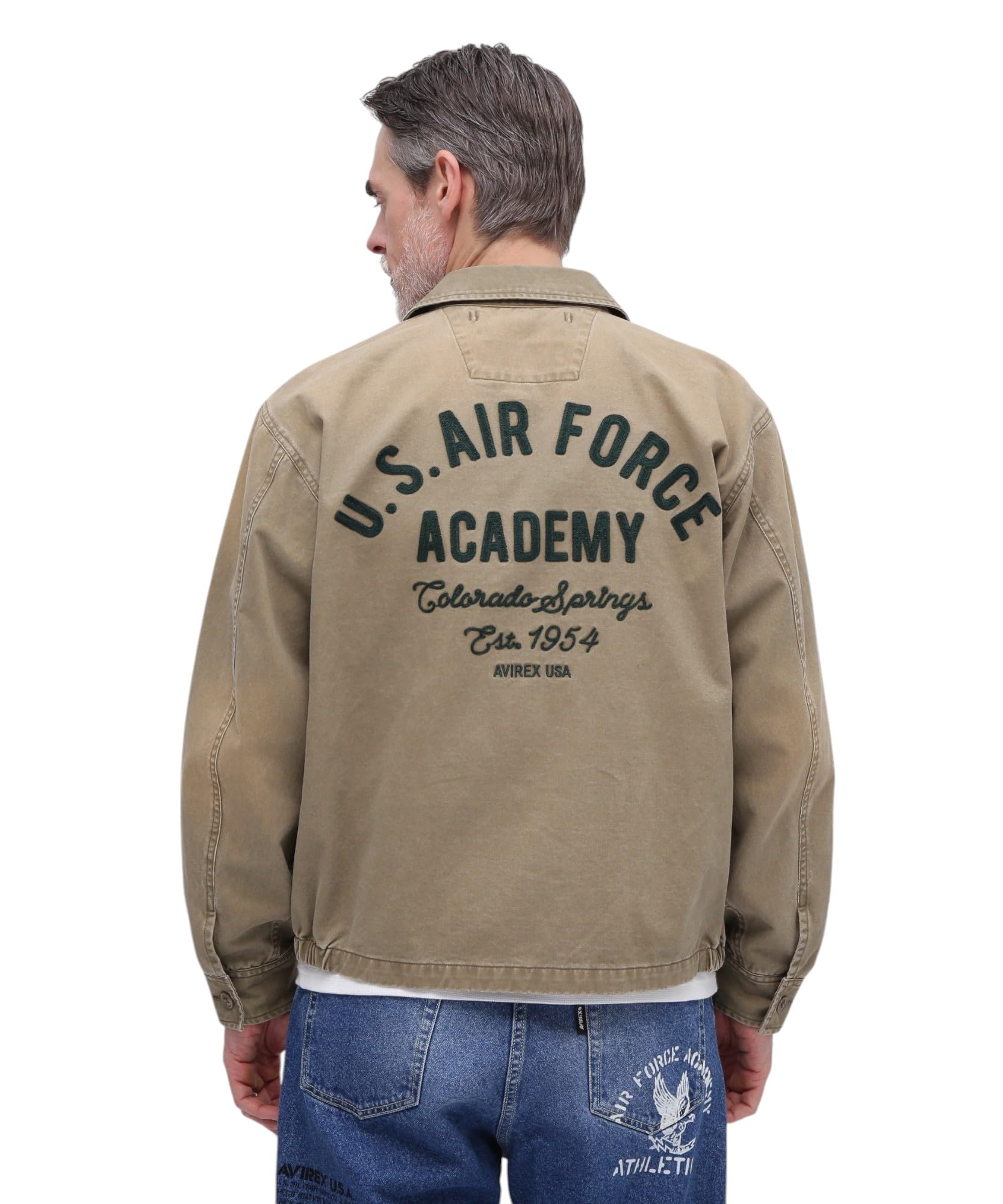 

FADE USAF ACADEMY JACKET XL 180 Khaki [Avirex] Men s 783-5152003