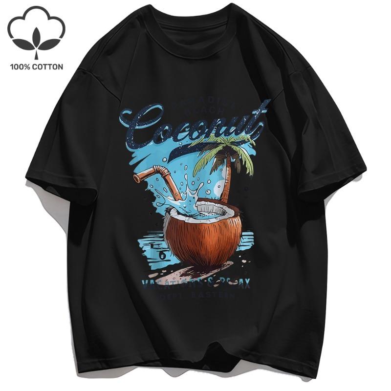 Dogs And Humans High Five For Red Love Print Basics Tee Shirts Mens Summer Cotton T Shirt All-Match Casual Trendy Short Sleeve