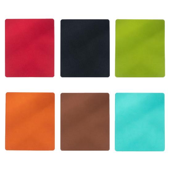 Mouse Pad Espessado Couro Sintético Economia de Mão de Obra