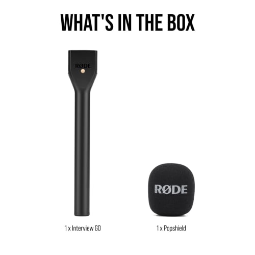 RODE Microphones Interview GO Wireless Handheld Microphone Adapter