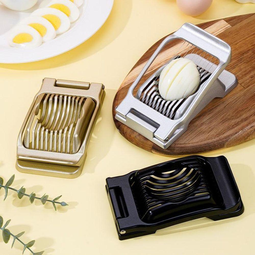 Multifunctional Strawberry Slicer Heavy Duty Egg Cutter Kitchen Sectioner Egg Slicer Ham