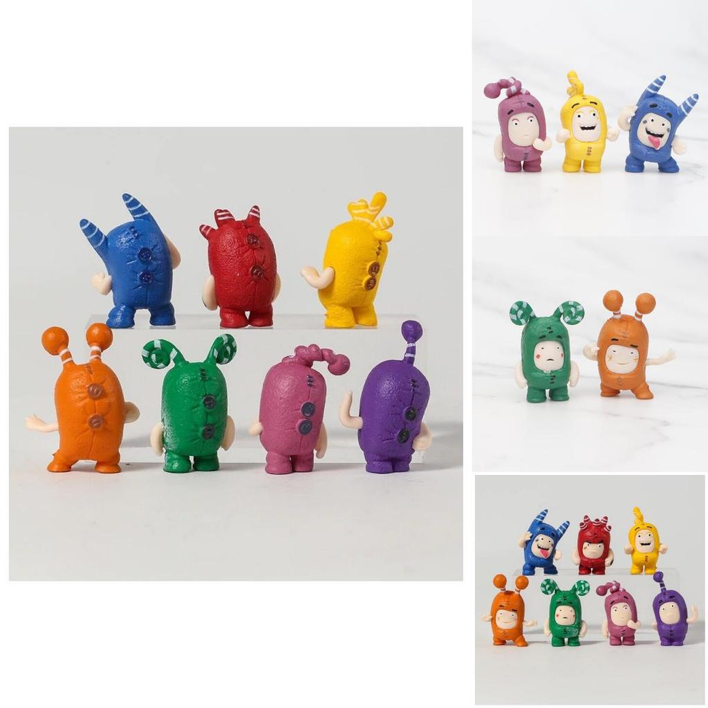 Miniature Qibao Soldier Models Aggressive And Sweet Car Decoration Blind Box