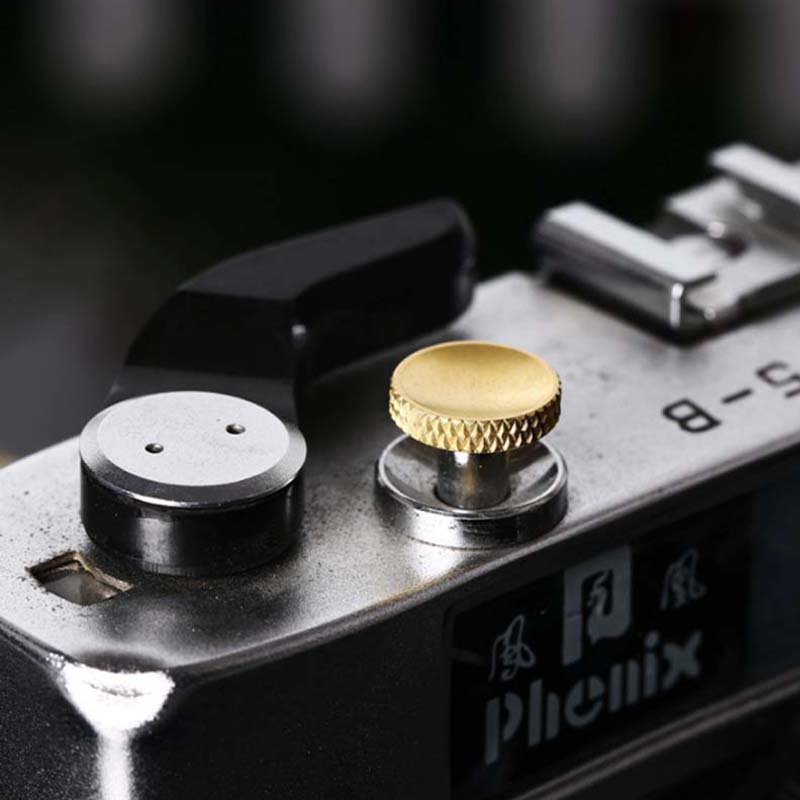 Gold Silver Black Red Metal Camera Shutter Release Button pure copper for Fujifilm XT3 XT30 XT20 Leica M series micro SLR camera