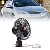 Energy Efficient 6 Inch Auto Cooling Fan 2 Speed Settings Low Power Consumption Design For Cars Trucks Marine Vehicles