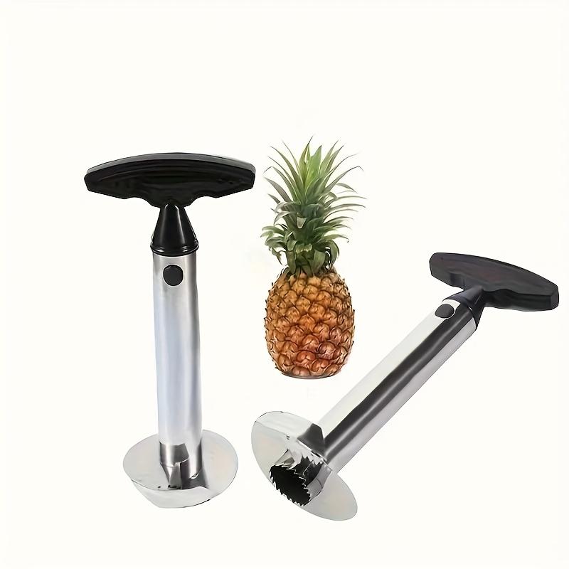 A Stainless Steel Pineapple Corer and Slicer That Is Ergonomically Designed for Comfort. This Multifunctional Tool Is Great for Removing Cores