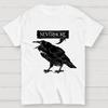 Nevermore Raven Cotton Summer Casual Cool Loose T-Shirt