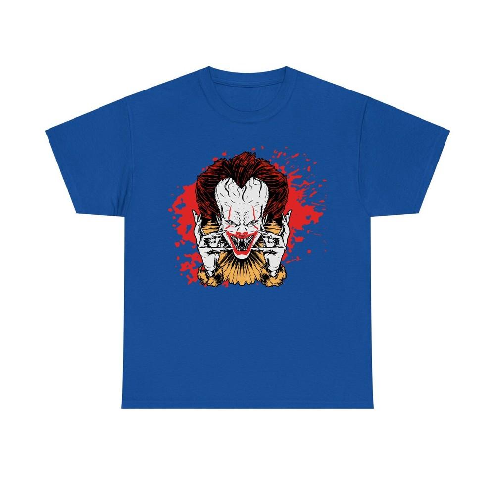 Pennywise Halloween T Shirt Scary Clown T Shirt Spooky Unisex Adults And Kids