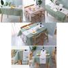 Chic Waterproof Oilproof Tablecloth Cover Protector Ideal For Stylish Dining Spaces