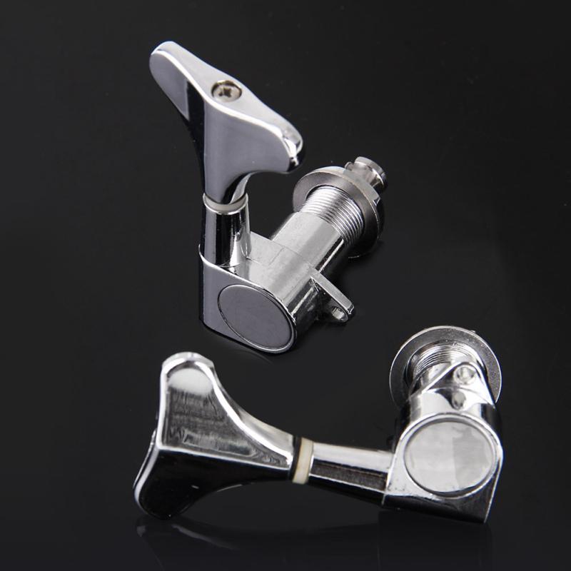 Cheie de acordare bas electric Tunere Capete de mașină Set de butoane pentru precizie acustică sau electrică a corzilor