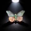 Shell Butterfly Brooch Handmade Craft With Dual Use For Fashion Accessories