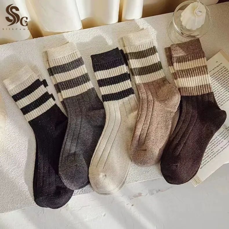 Socks Women Low Socks Non Flat  Line 8 Pairs
