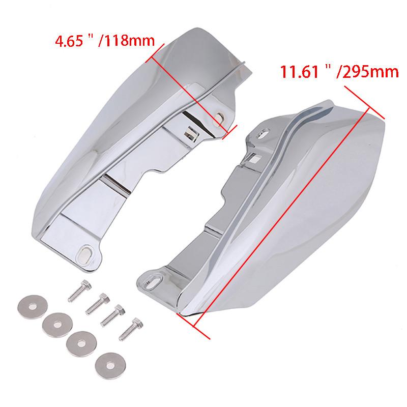 Motorcycle Mid-Frame Air Deflector Under Seat Engine P/N 58002-09 For Harley Touring 2009-2013 2014 2015-2018