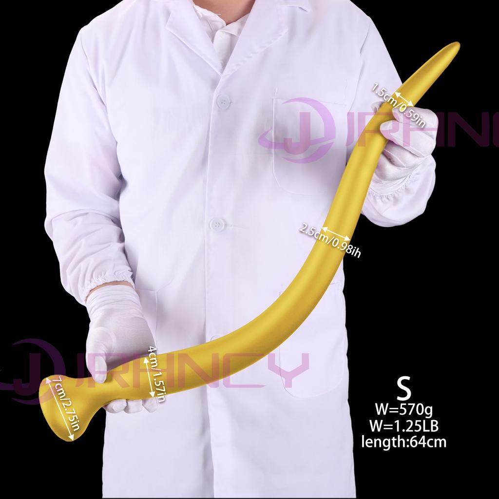 25 Inch Long Anal Plug Liquid Silicone Buttplug Huge Anal Dildos for Women Men Vaginal/Prostate Massage Sigmoid Stimulation