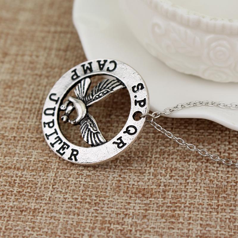 Movies Jewelry Necklace Dongsheng Hot Movie Percy Jackson Camp Half Blood Fly Horse Necklace