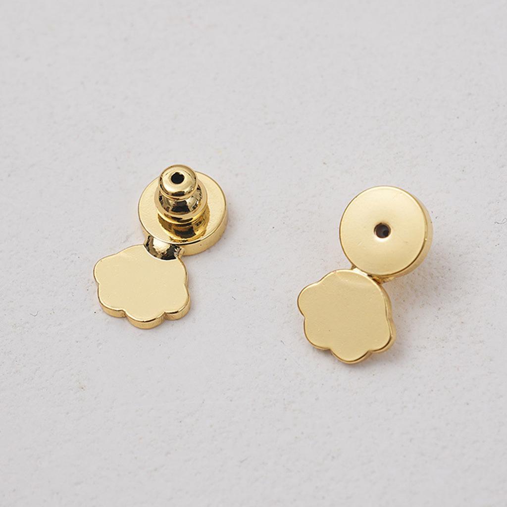 Comfortable Earring Lift Support For Sagging Earlobes Adjustable Silicone Backings Secure Heavy Earrings Hypoallergenic Design