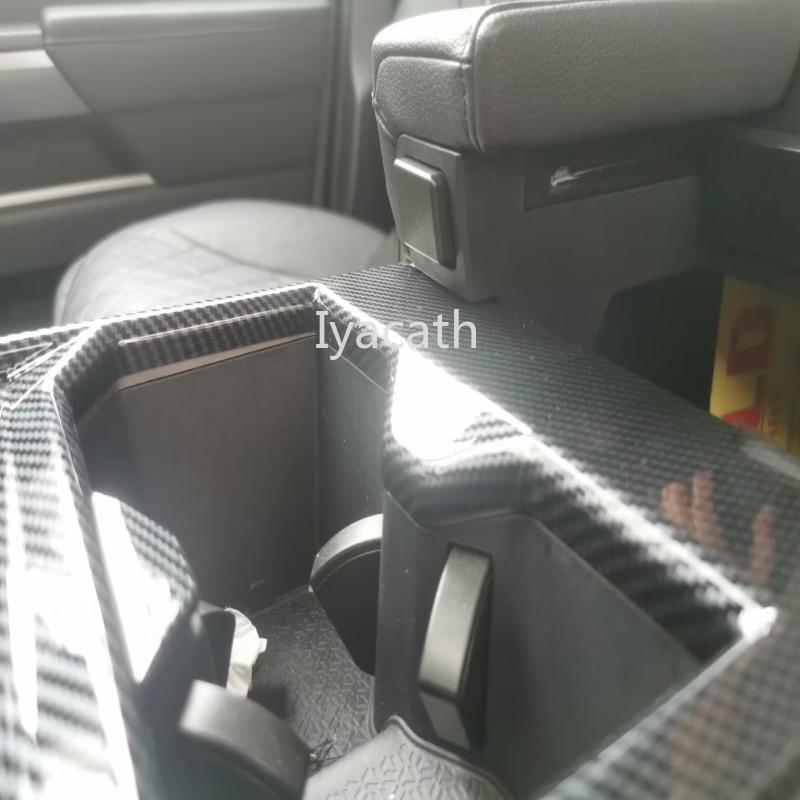 LHD For Toyota Tundra SR/SR5/Limited/TRD PRO -2025 Car Center Control Gear Shift Head Shift Knob Panle Water Cup Cover