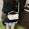 Boston Solid Color Bag Handbag Single Shoulder Crossbody Bags Women Fashion