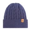 Knitted Hat for Autumn and Winter, Women's Cold Proof and Warm Ear Protection, Solid Color Outdoor Warm Ear Protection Hat