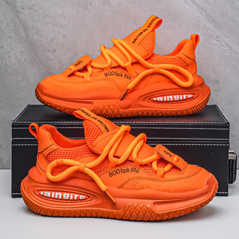 Men's Casual Shoes 2025 New Non-slip Fashion Sports Shoes All-match Men's Shoes Wear Resistant Thick Sole Increase Tide Shoes